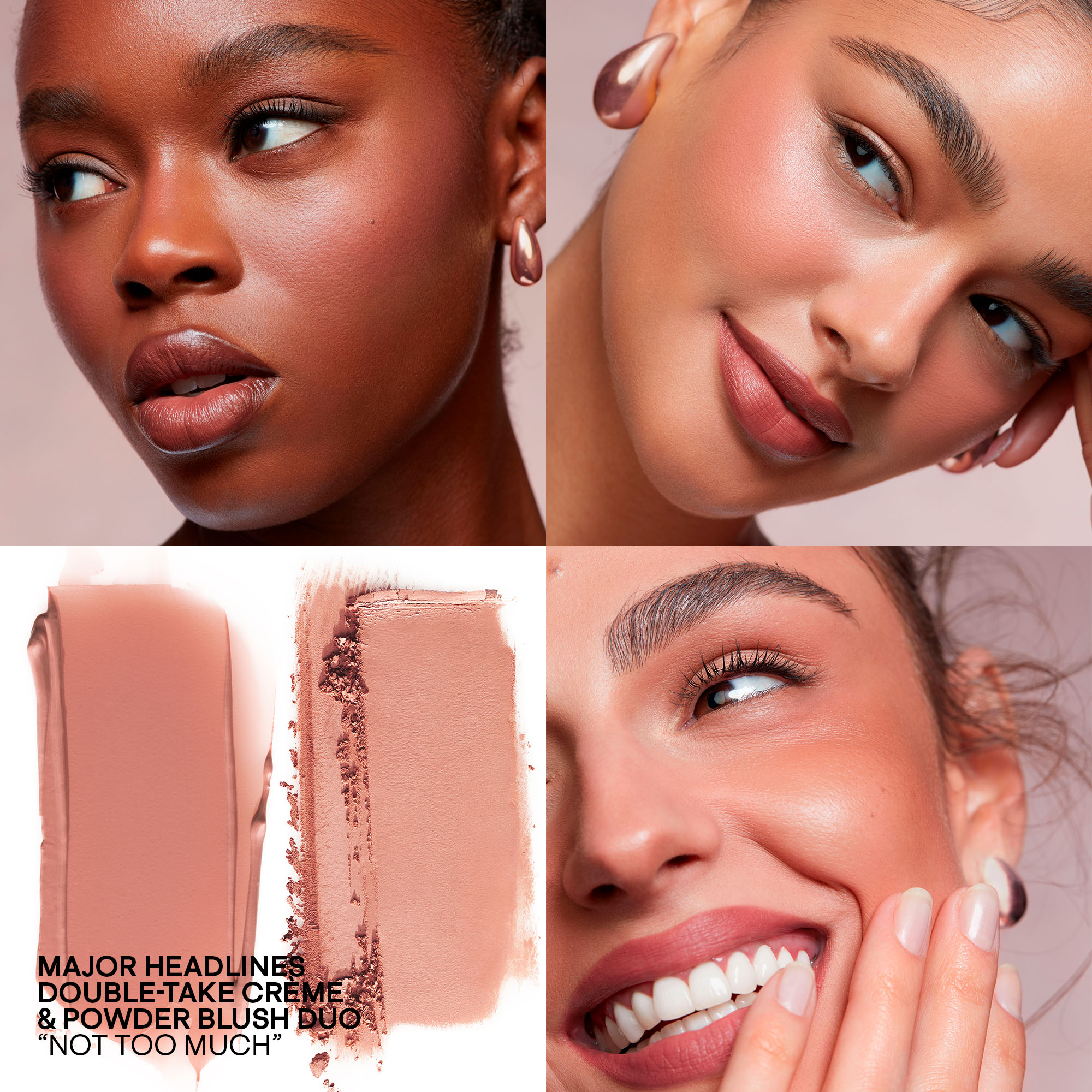 MAJOR HEADLINES DOUBLE-TAKE CRÈME & POWDER BLUSH DUO (DÚO DE RUBOR)